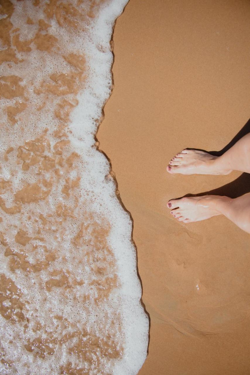 Flat Guarajuba Beira Da Praia Pe Na Areia المظهر الخارجي الصورة