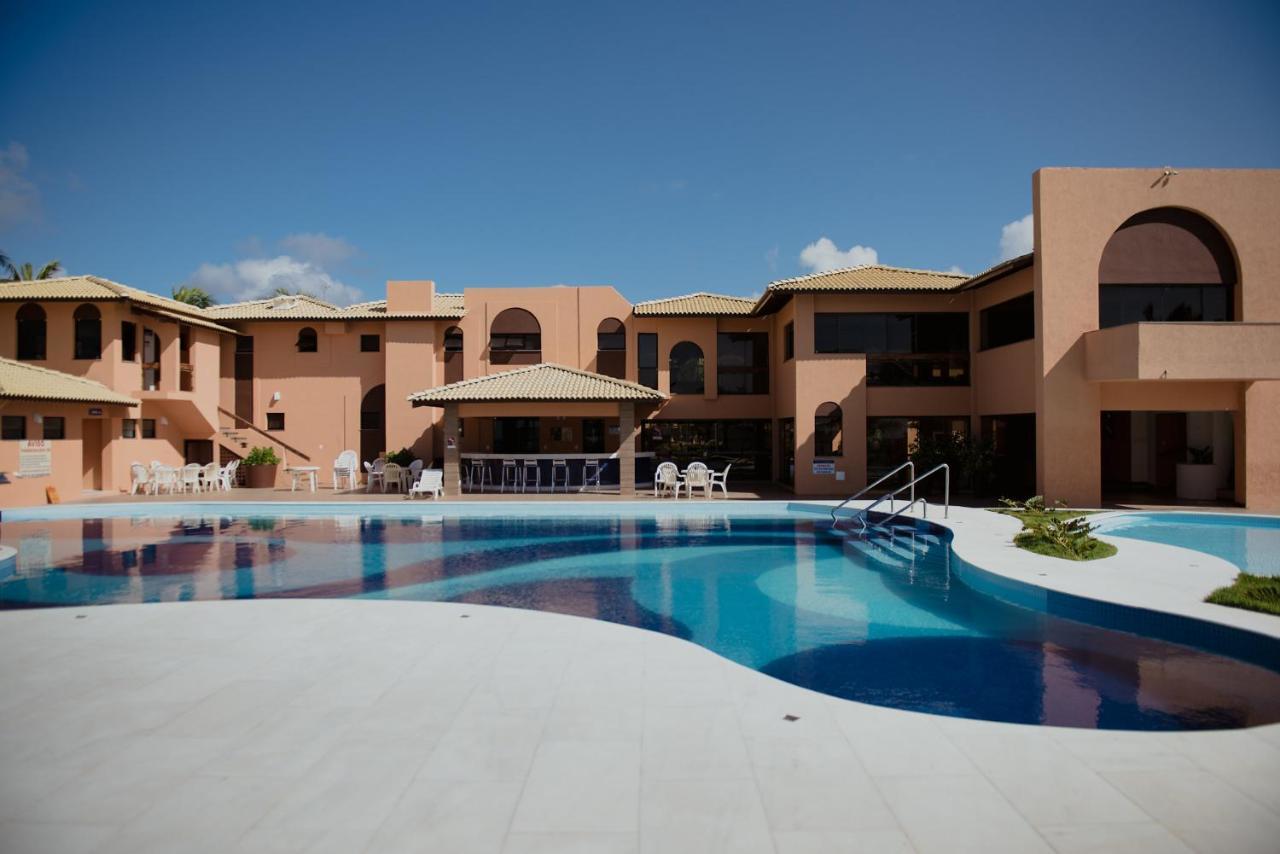Flat Guarajuba Beira Da Praia Pe Na Areia المظهر الخارجي الصورة