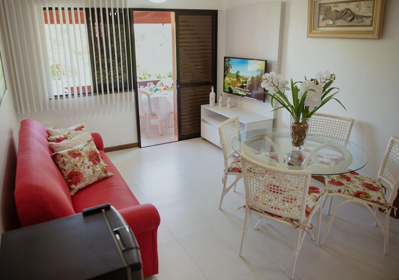 Flat Guarajuba Beira Da Praia Pe Na Areia المظهر الخارجي الصورة