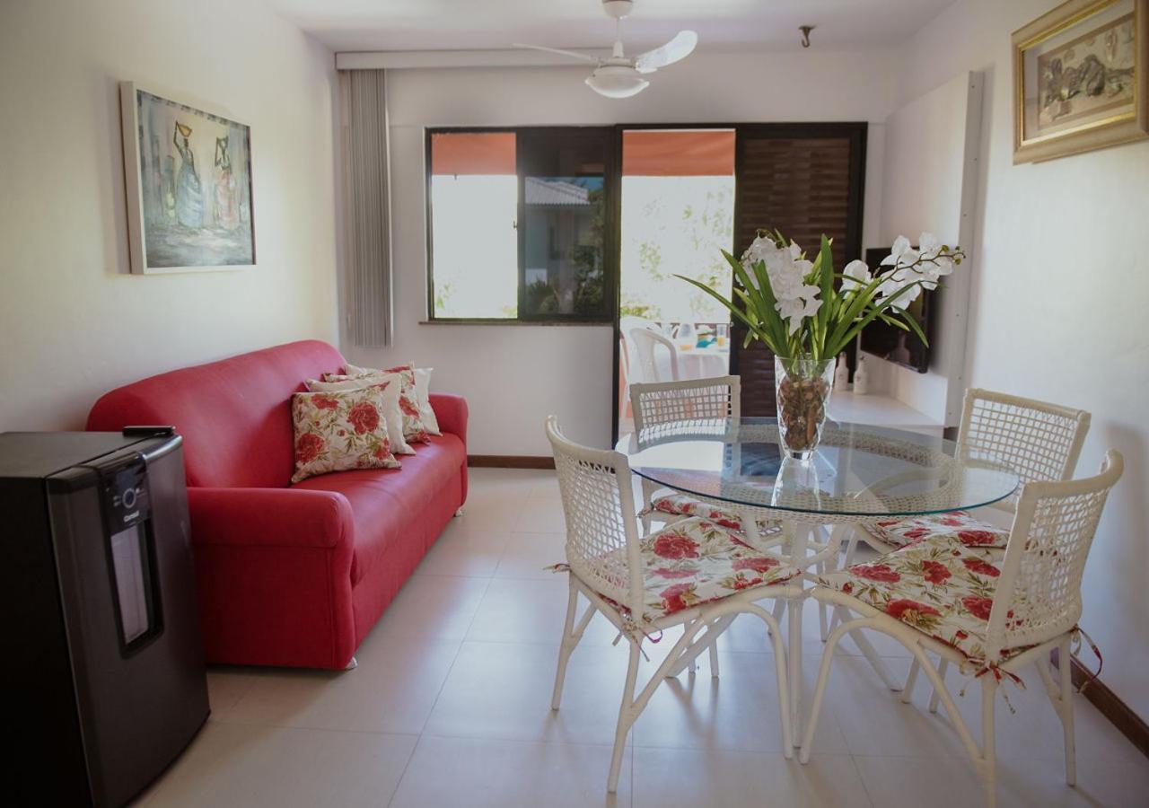 Flat Guarajuba Beira Da Praia Pe Na Areia المظهر الخارجي الصورة