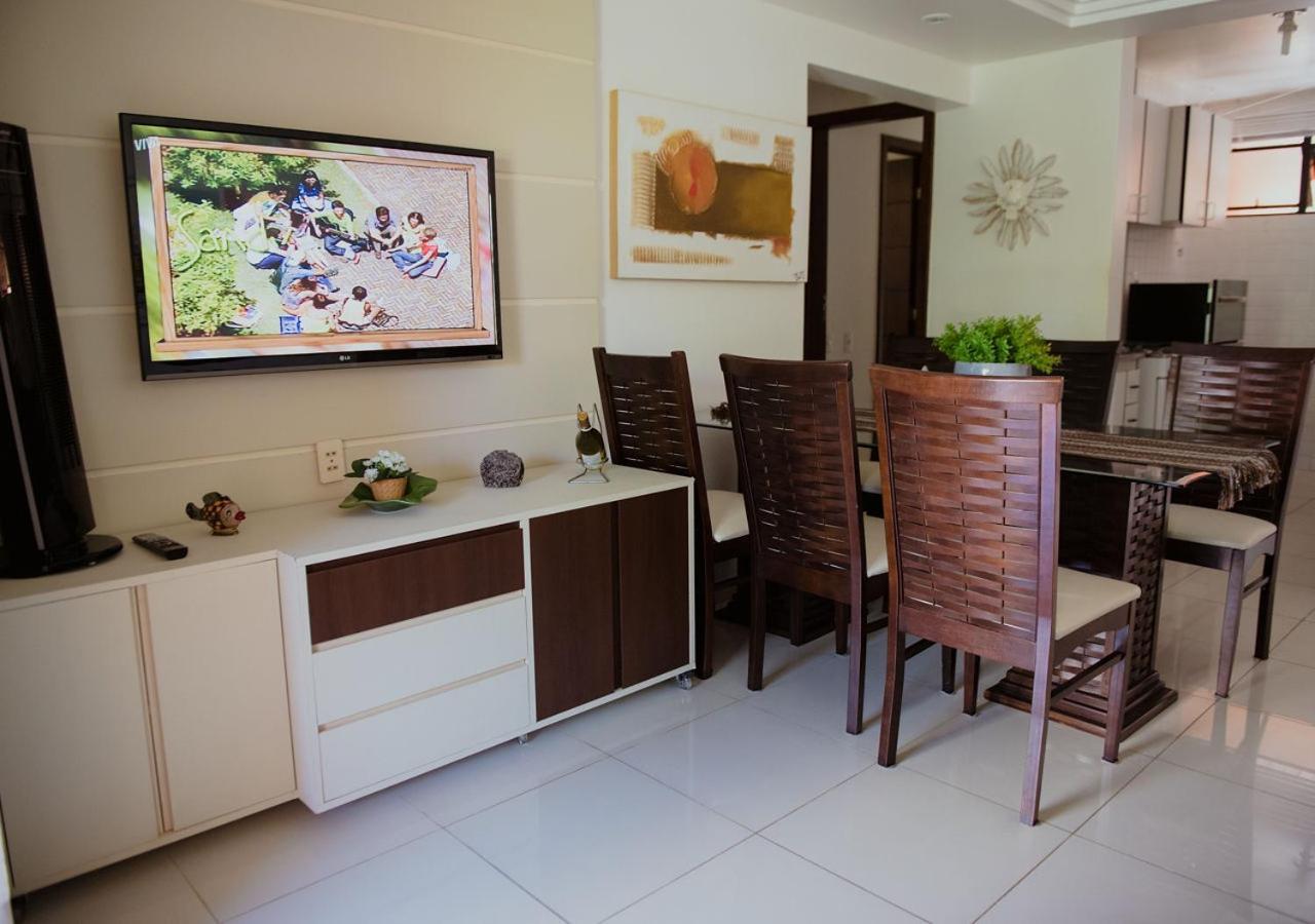 Flat Guarajuba Beira Da Praia Pe Na Areia المظهر الخارجي الصورة